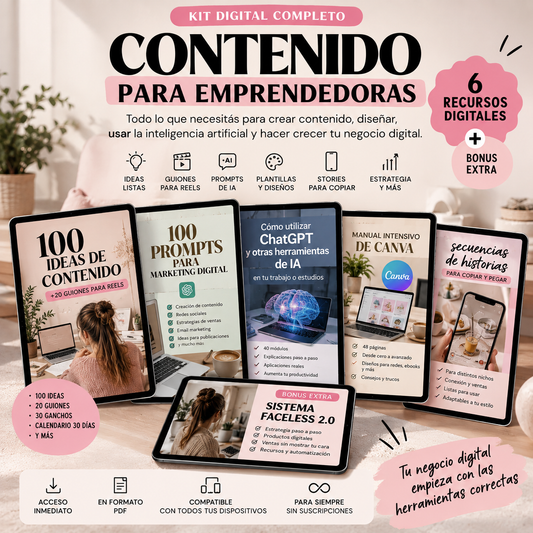 Contenido para Emprendedoras